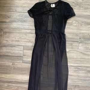 H&M Long Chiffon  Cardigan/Tunic